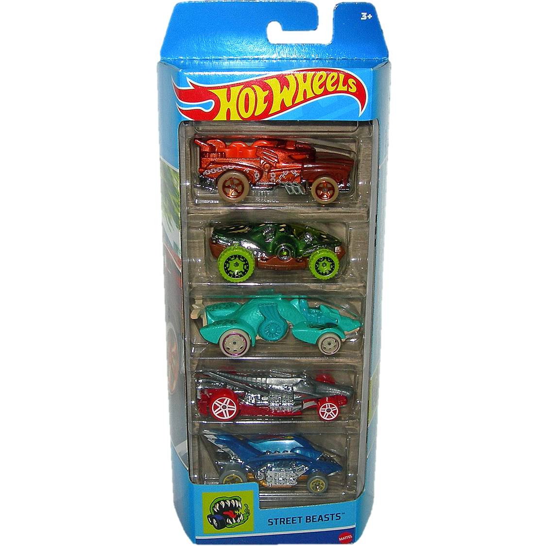 Hot Wheels Street Beasts 5 Pack BigBrandToys