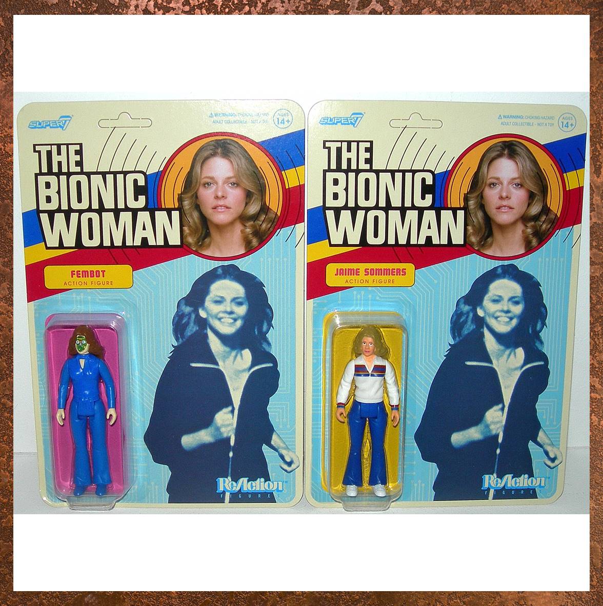The Bionic Woman 3.75-inch Jamie Sommers and Fembot Retro Figures –  BigBrandToys