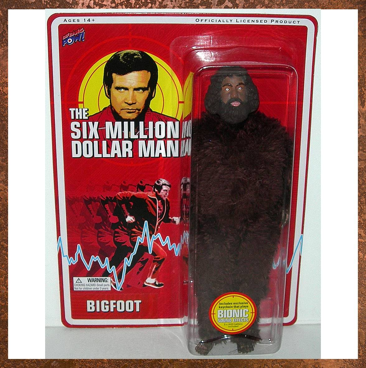 Six Million newest Dollar Man Rare Vintage Jigsaw Puzzle Bigfoot 1977