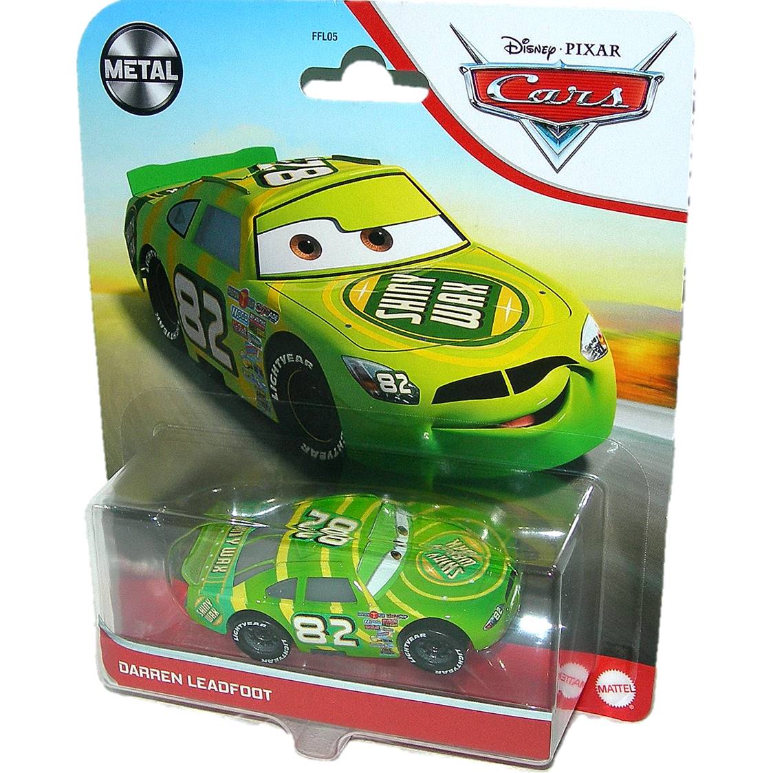 Disney Cars Character Diecast Metal Darren Leadfoot BigBrandToys