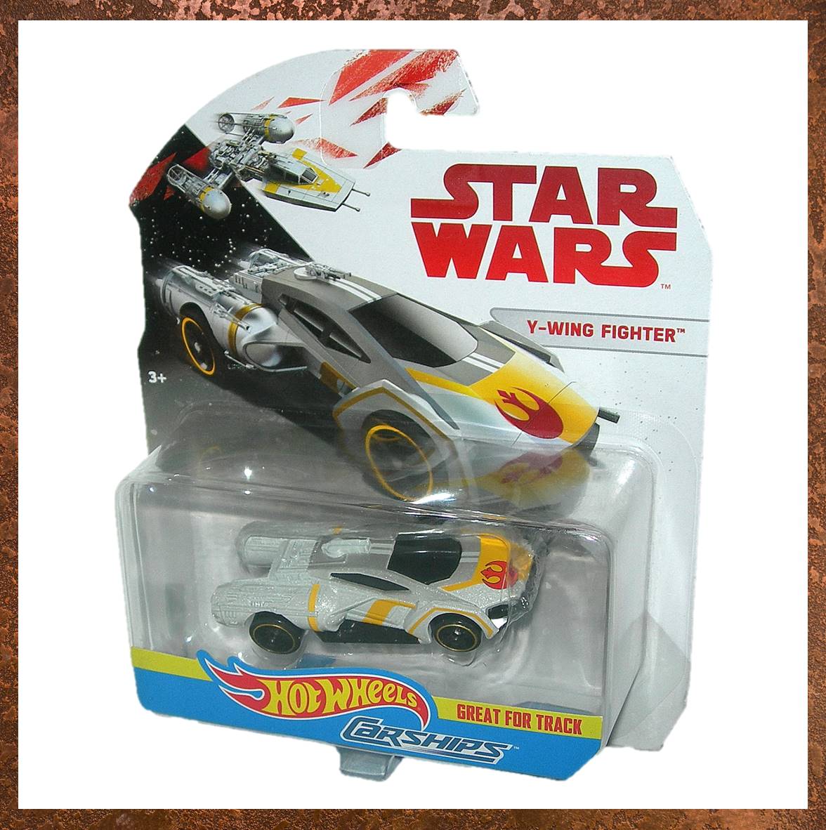 Hot Wheels Star Wars Y Wing Fighter Carship BigBrandToys