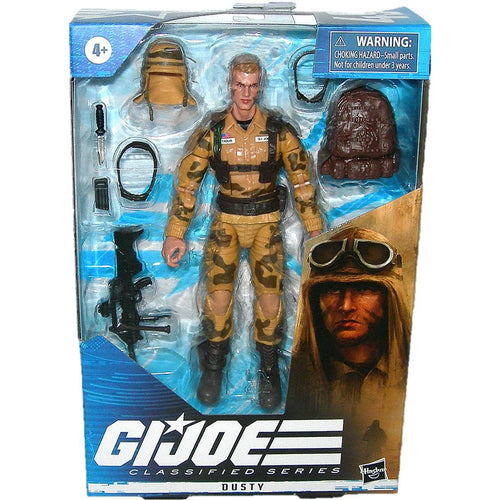 GI Joe Classified Series 6-Inch Dusty Dessert Camo Action Figure F4028 - Front