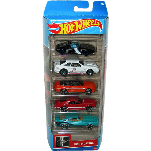 Hot Wheels Ford Mustang 5-Pack HFV92 - Front