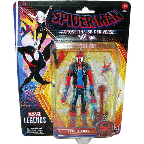 Marvel Legends Spider-Man Across The Spider-Verse 6-inch Spider-Punk Action Figure F3851 - Front