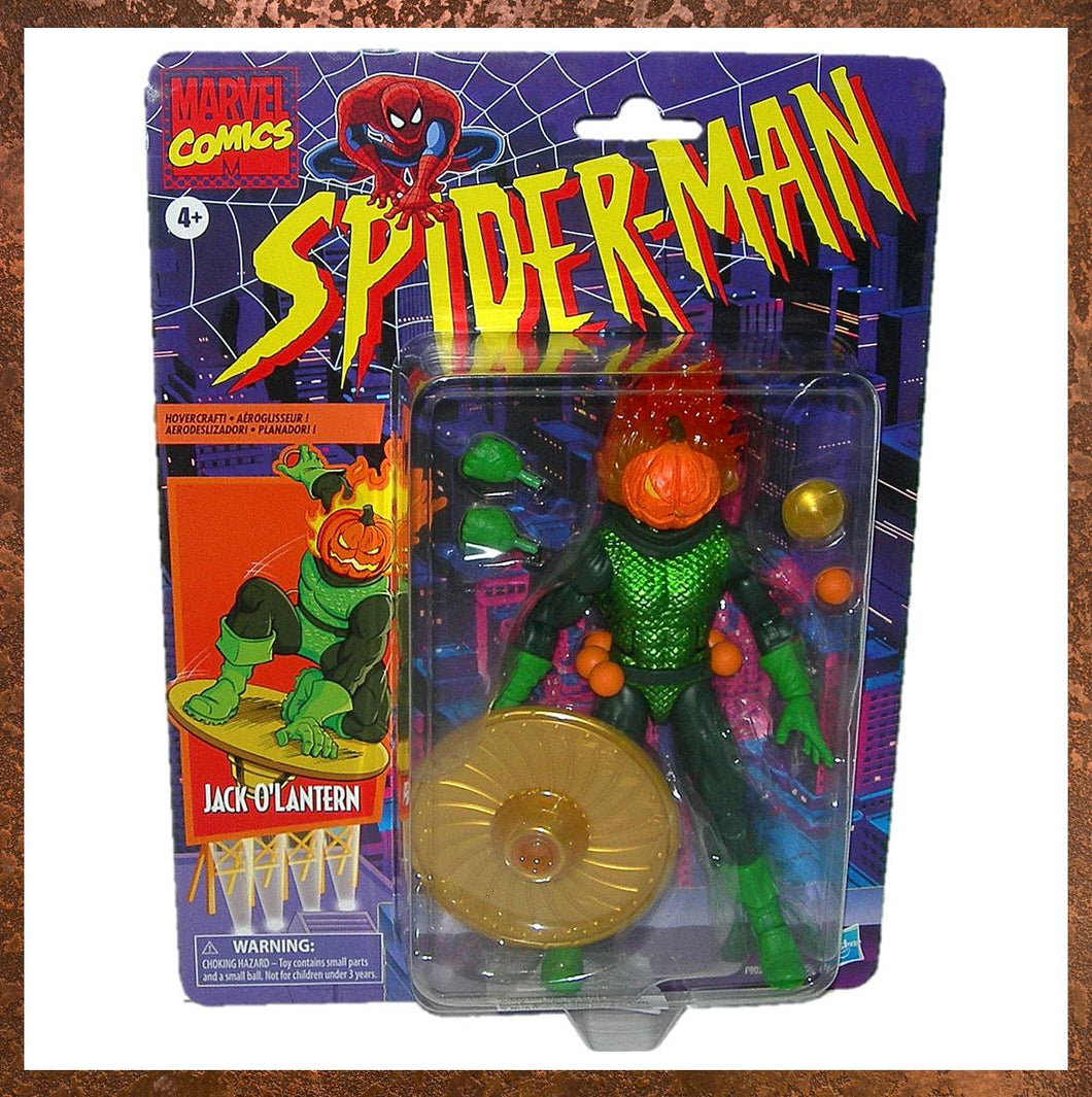 Marvel Legends 6-Inch Spider-Man Jack O'Lantern Action Figure F9024 - Front Gallery