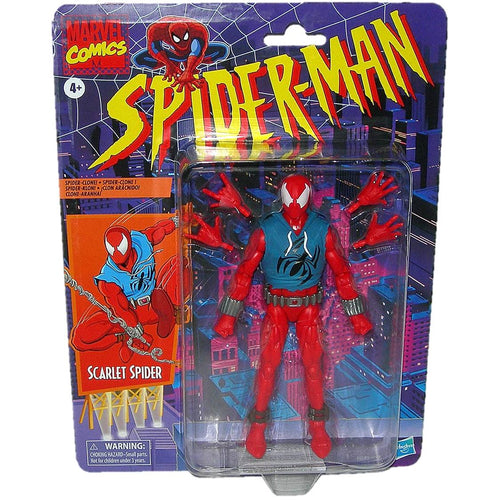 Marvel Legends 6-Inch Ben Reilly Scarlet Spider Spider-Man F9022 - Front