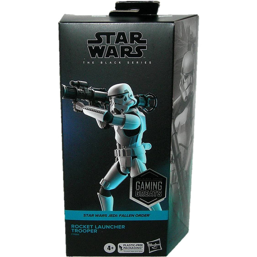 Star Wars Black Series 6-Inch Gaming Greats Jedi Fallen Order Rocket Launcher Trooper Action Figure F7005 - Front