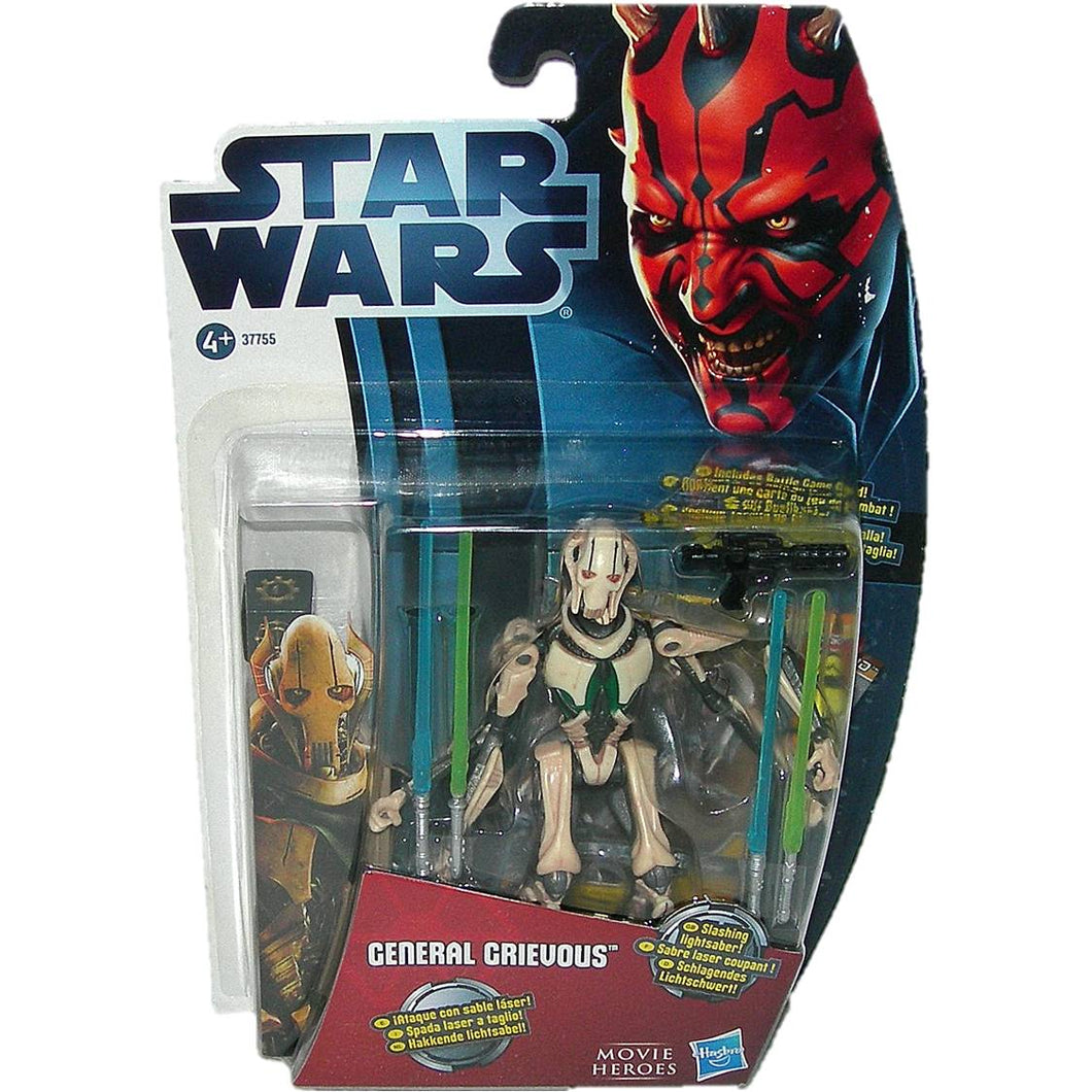 Star Wars Movie Heroes 3.75-Inch General Grievous Figure MH07 - Front