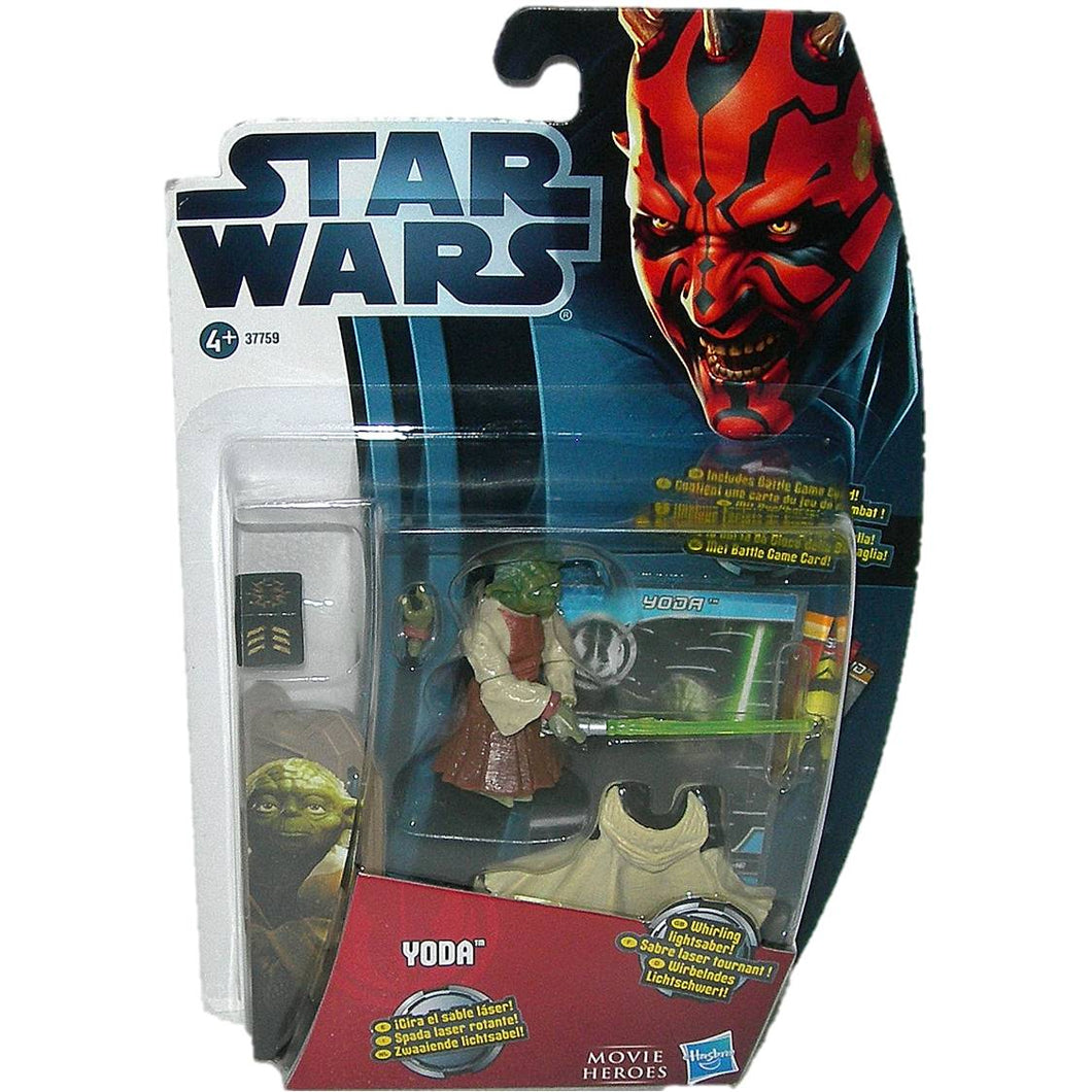 Star Wars Movie Heroes 3.75-Inch Yoda Figure MH09 - Front