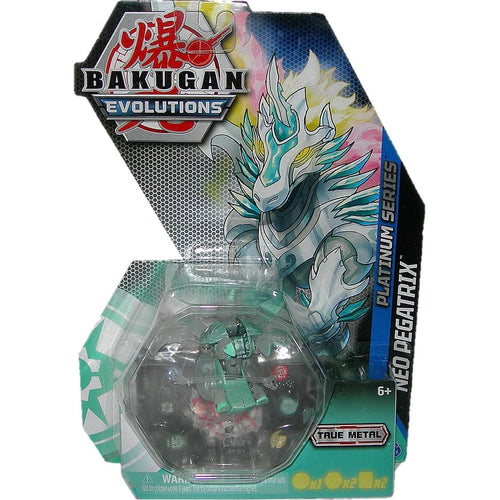 Bakugan Evolutions Platinum Series True Metal Haos Neo Pegatrix Bakugan - Front