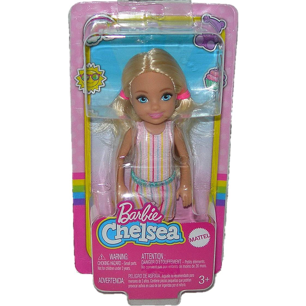 Barbie Club Chelsea Stripy Outfit Doll GXT38