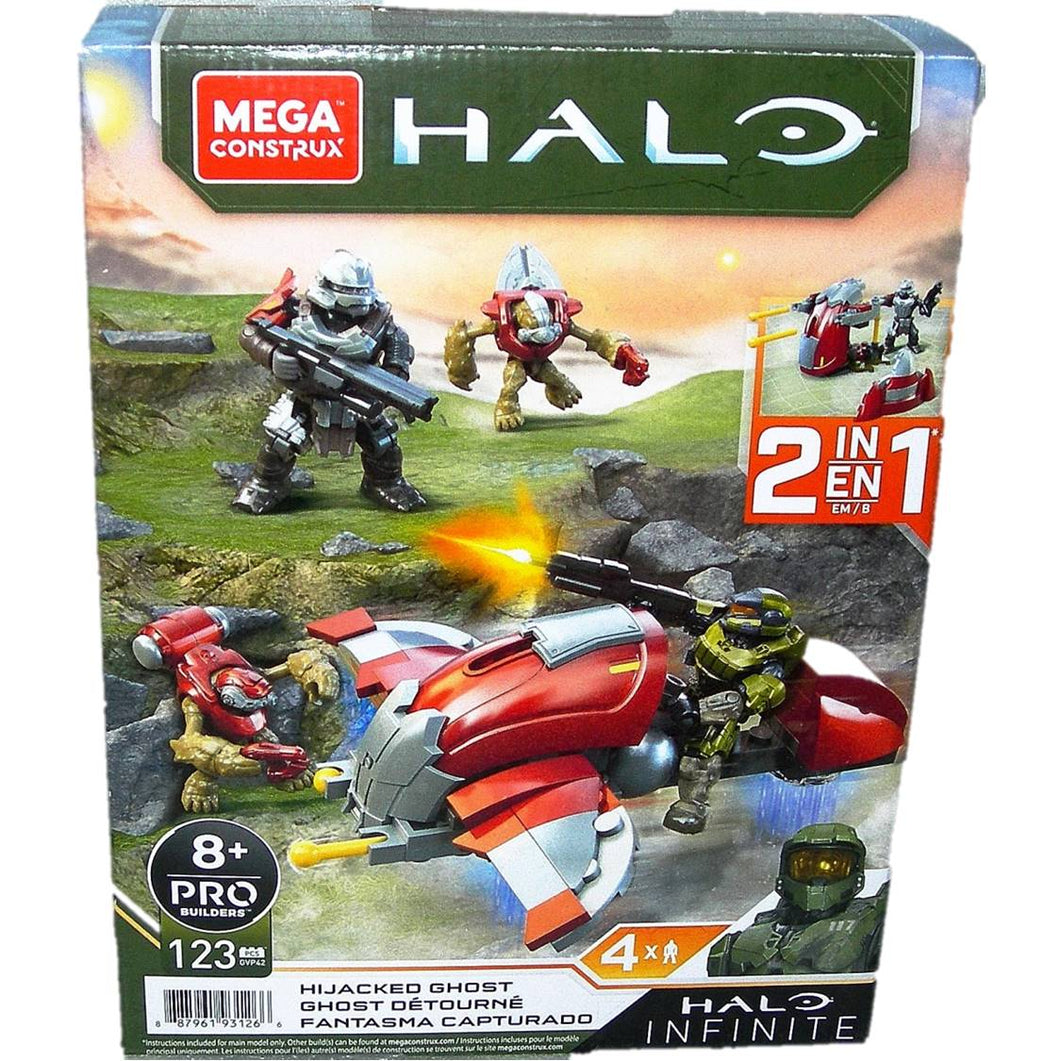 Mega Construx Halo Infinite 2-in-1 Hijacked Ghost