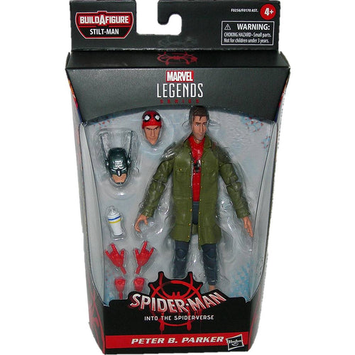 Marvel Legends Spider-Man Into The Spider-Verse 6 Inch Peter B. Parker Action Figure F0256 Front