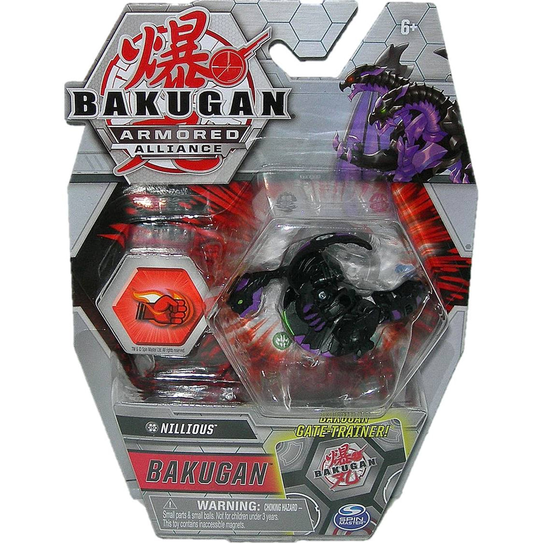 Bakugan Armored Alliance Darkus Nillious Gate Trainer Pack 20122448 - Front