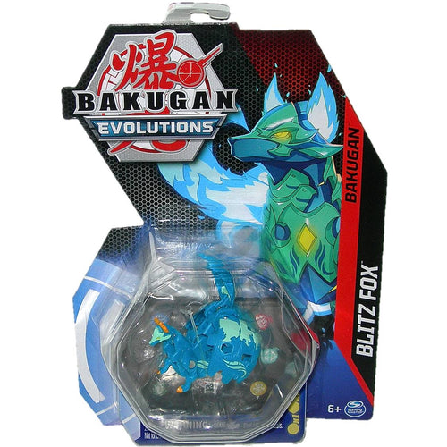 Bakugan Evolutions Aquos Blitz Fox Baku-core Figure - Front