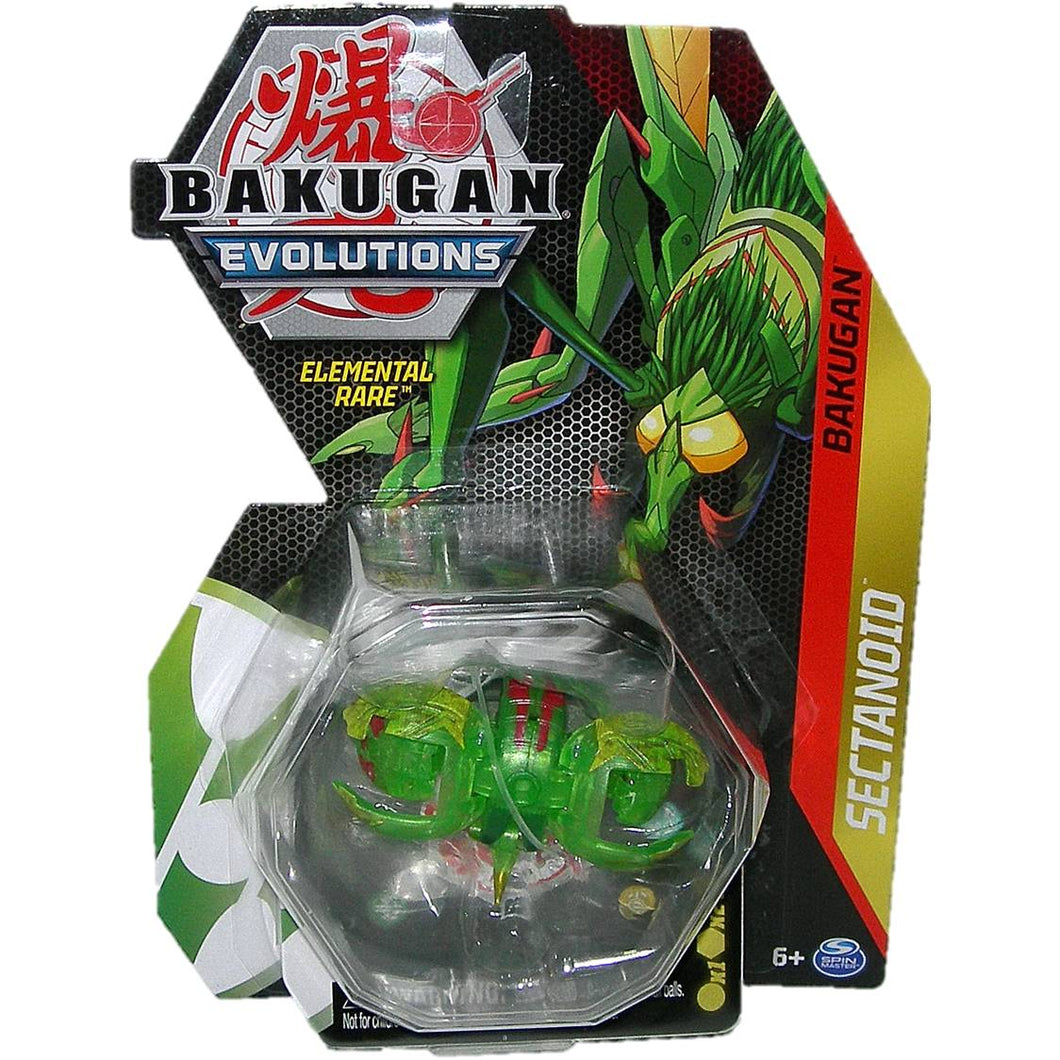 Bakugan Evolutions Elemental Ventus Sectanoid Baku-core Figure - Front