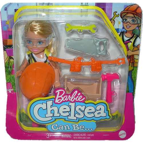 Barbie Chelsea Can be A DIY Builder Mini Play Set GTN87