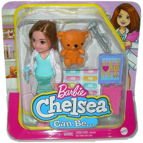 Barbie Chelsea Can be A Doctor Mini Playset GTN88