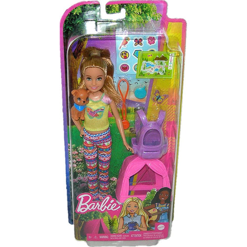 Barbie It Takes Two Camping Stacie Doll and Puppy Set HVF70 - Front