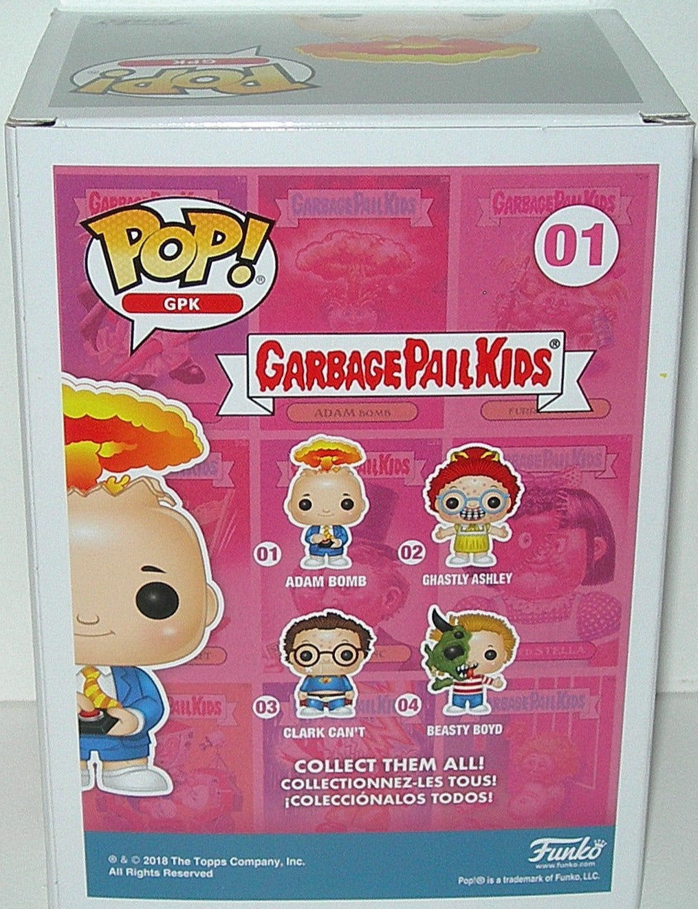 Funko Pop Garbage Pail Kids Adam Bomb No.01 BigBrandToys