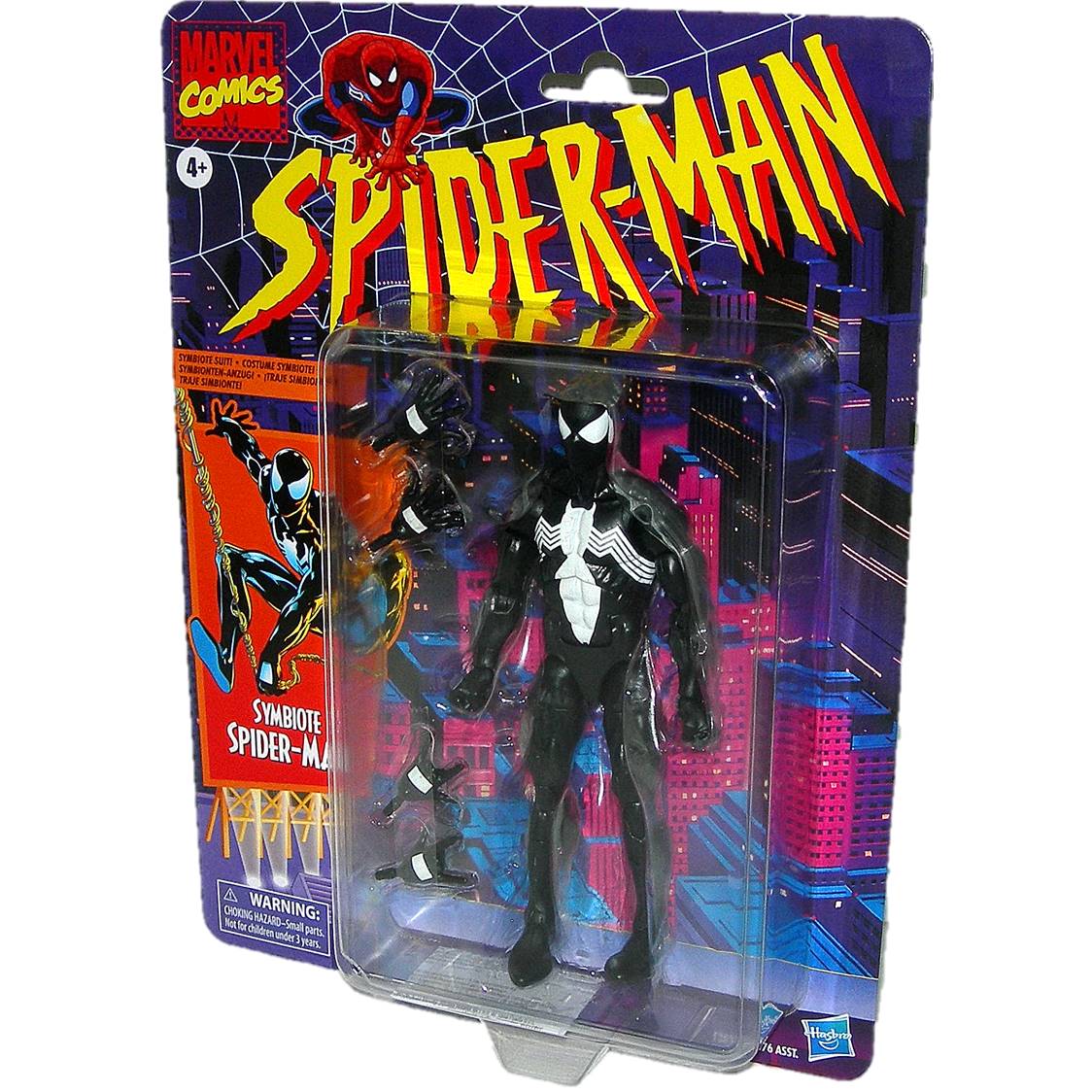 Marvel Legends Retro Spider-Man - 2024 Symbiote