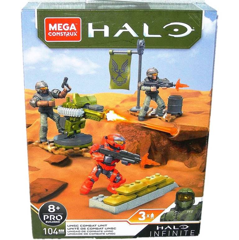 Mega Construx Halo Infinite UNSC Combat Unit GRN02