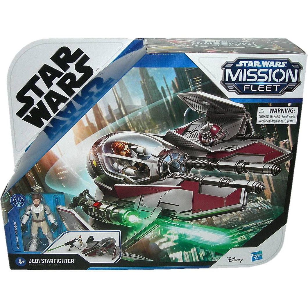 Star Wars Mission Fleet Obi-Wan Kenobi Jedi Starfighter F1136 - Front