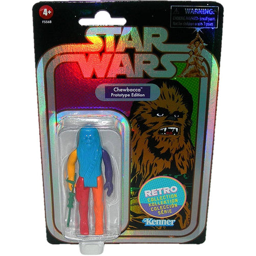 Star Wars Retro Collection Chewbacca Prototype Edition Blue Body F5568 - Front