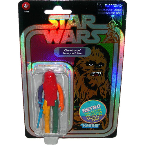 Star Wars Retro Collection Chewbacca Prototype Edition Red Torso F5568 - Front