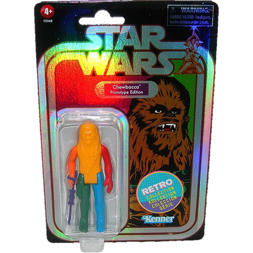Star Wars Retro Collection Chewbacca Prototype Edition Yellow Torso F5568 - Front